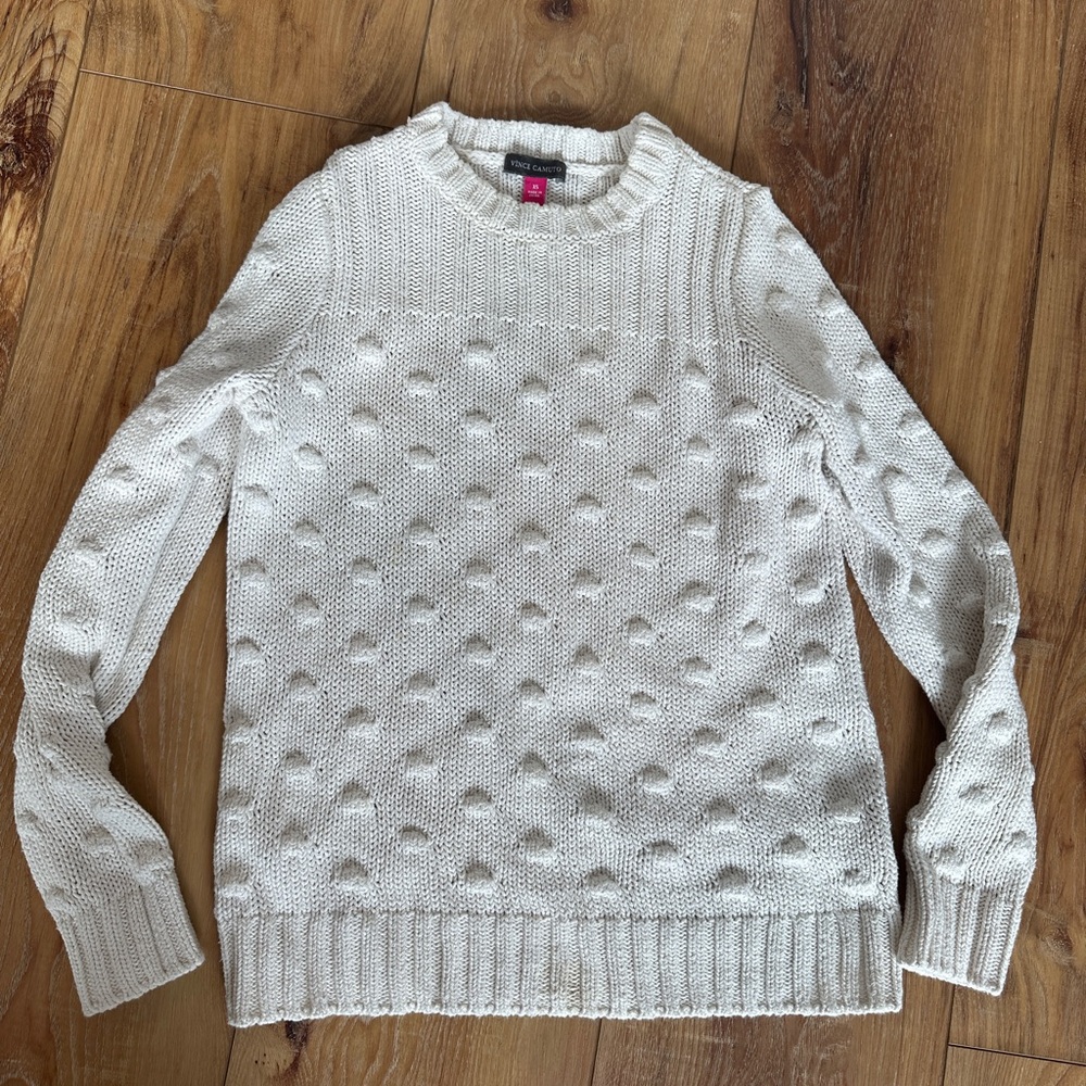 Vince Camuto Women's Cream Sweater